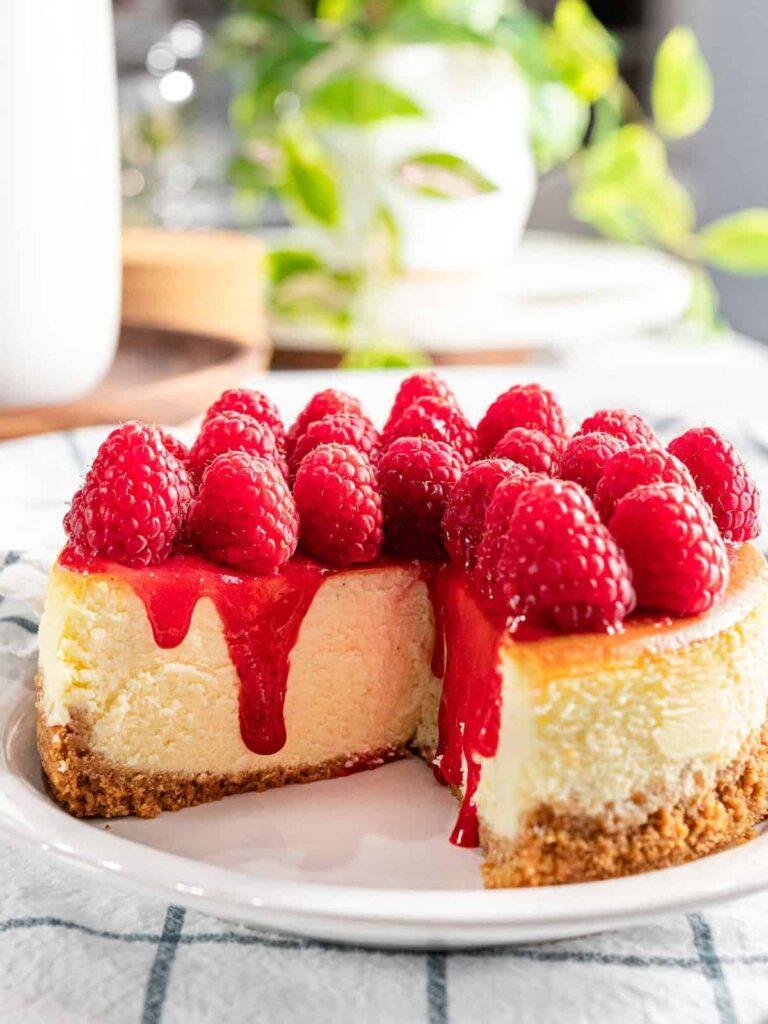 raspberry cheesecake 9 2024 | grosskochberg