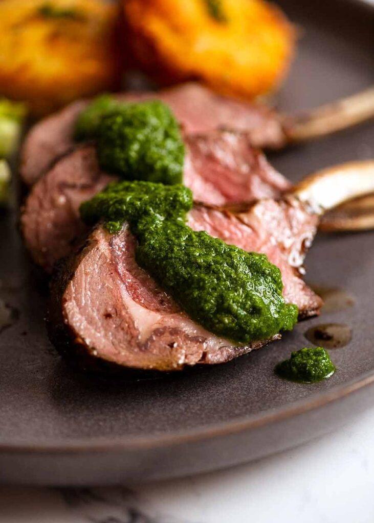 Herb Garlic Rack of Lamb 4 2024 | grosskochberg