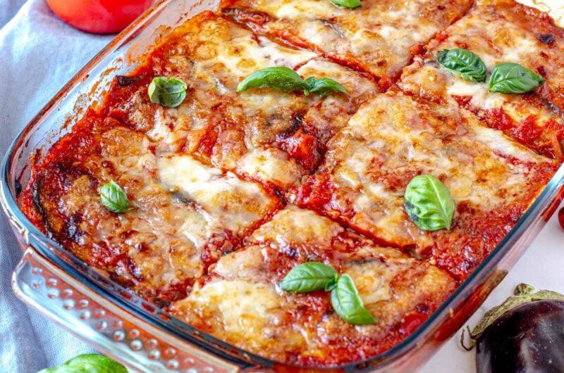 Aubergine Parmigiana